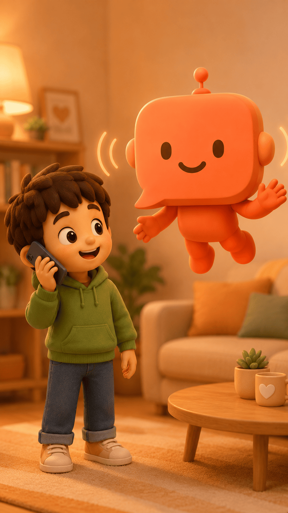 Yoggi — real-time AI voice call for kids