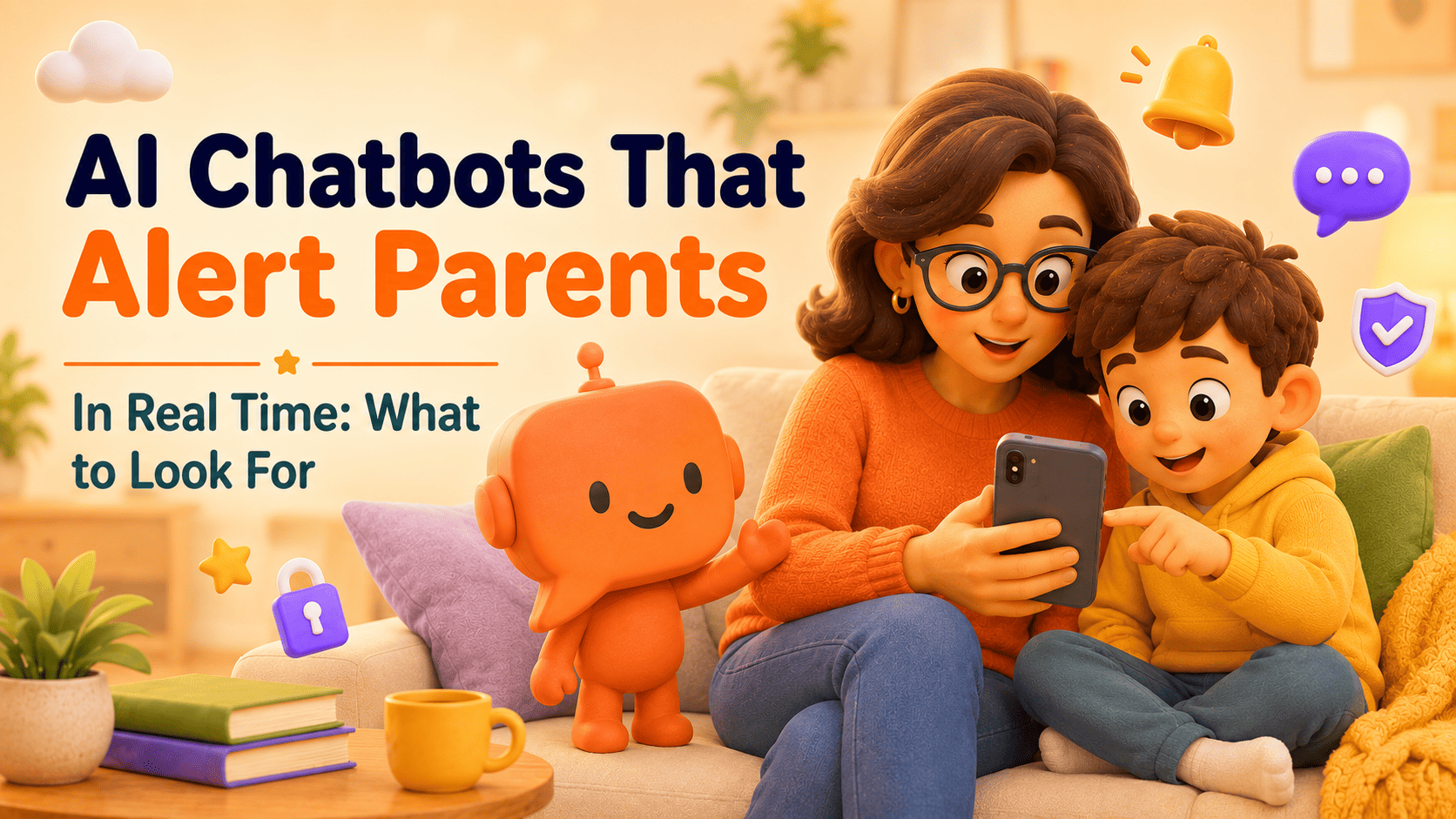 Chatbots IA qui alertent les parents en temps réel